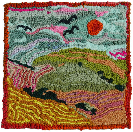 Summer Yellow with Birds